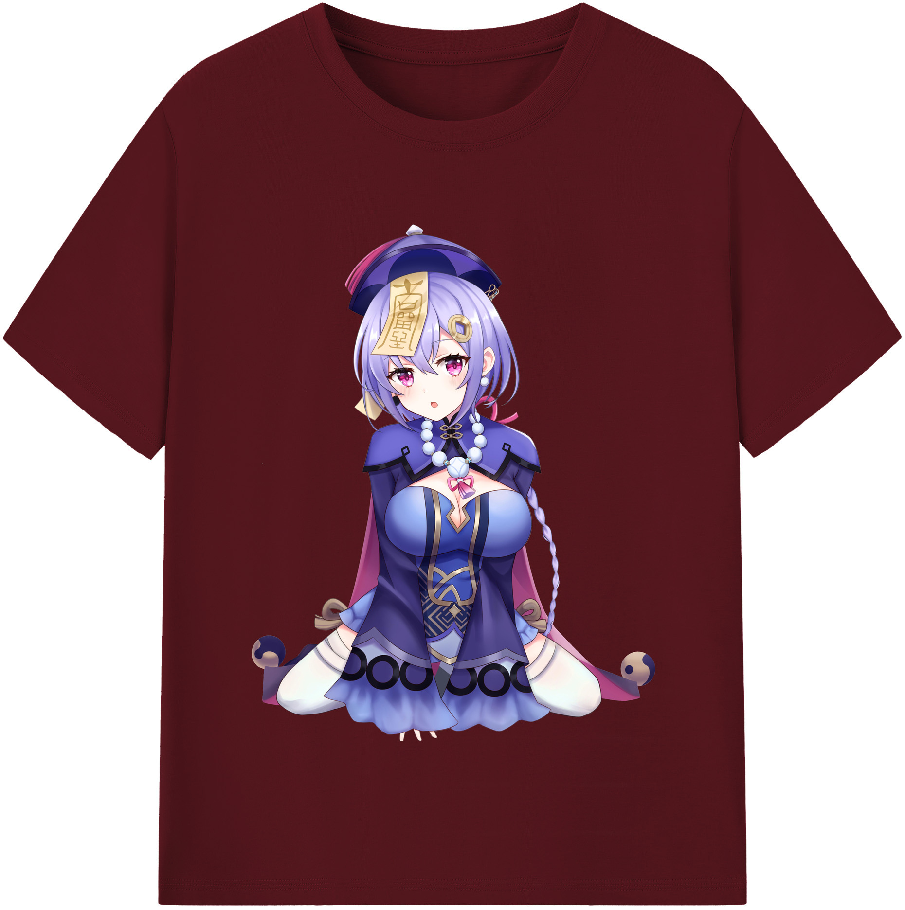 げんし神 七七 なな  genshin Nana 綿100％半袖Tシャツ（フロントプリント）